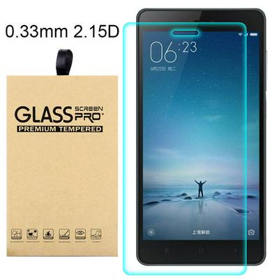 9H 0.3mm 2.15 Degree Curved Surface Tempered Glass Protector for Xiaomi Mi 4C