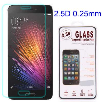 0.25mm 2.5D Tempered Glass Screen Protector for Xiaomi Mi 5