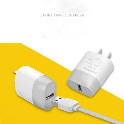Joyroom L-L117 USB Port 2.1A Quick Charging Power Adapter Travel Wall Charger US CN Plug for Android Smartphone Huawei P10 Lite