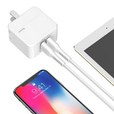 Baseus CCALL-XF02 Foldable Plug 3.4A Quick Charger 