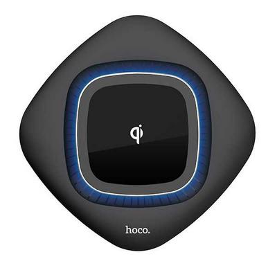 HOCO CW10 Graceful Wireless Rapid Charger 10W Heat Dissipation Quick Charge Universal Home Office Desktop Charging Mobile Phone Pad - Black
