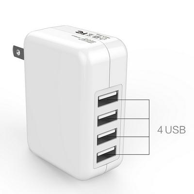 JOYROOM JR-L402 5V 4.2A 4-port Travel Adapter Wall Charger US Plug