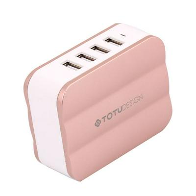 TOTU AND Series 4-Port 6A USB Wall Travel Charger for iPhone iPad / Samsung Sony LG Huawei
