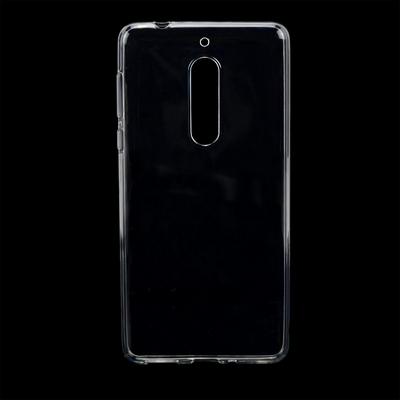 Waterproof Pattern Ultra Thin Anti-Drop Soft TPU Back Cover Protective Case for Nokia 5 - Transparent