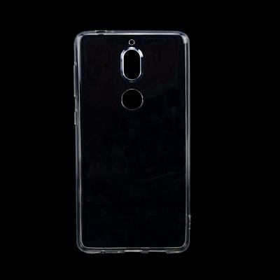 Waterproof Pattern Ultra Thin Anti-Drop Soft TPU Back Cover Protective Case for Nokia 7 - Transparent