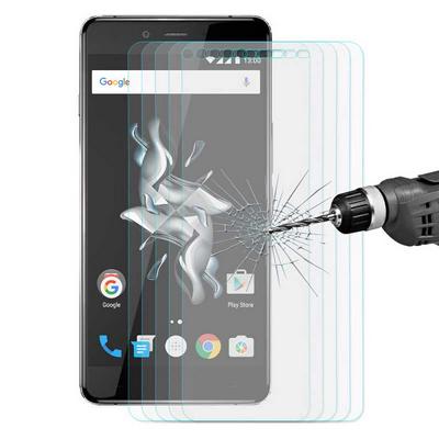Enkay Hat-Prince 5Pcs 0.26mm 9H 2.5D Arc Edge Tempered Glass Protective Film for OnePlus X