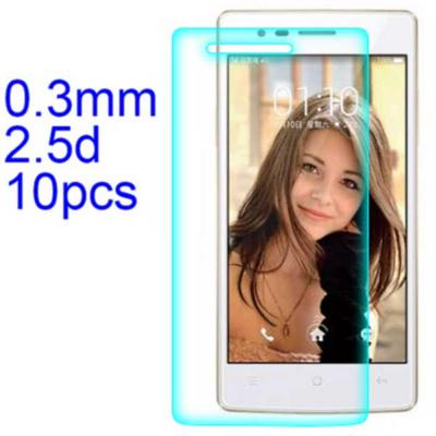 10Pcs 0.3mm 2.5D AGC Material Tempered Glass with Toyo Glue Electroplating Fingerprint Coating Screen Protector for OPPO A31