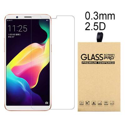 2.5D 0.3mm 9H ARC Surface Premium Tempered Glass Screen Protector Film for OPPO R11S
