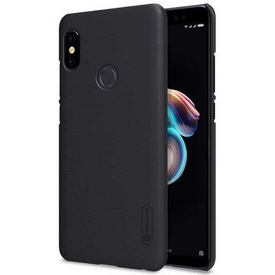 Nillkin Super Frosted Shield Series Solid Color Anti-Scratch Hard PC Back Cover Protective Case for Xiaomi Redmi Note 5 Pro / Note 5 - Black