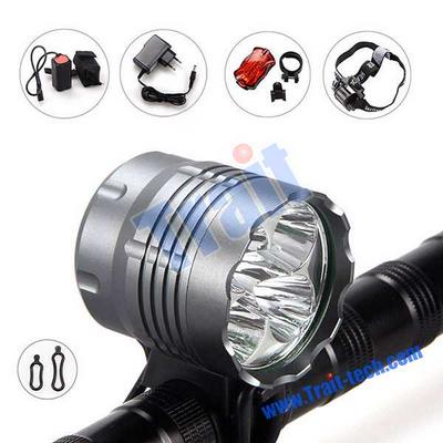 LT-5  CREE XM-L L2 5000 Lumen 3 Gear mode Headlamp Suit - Silver
