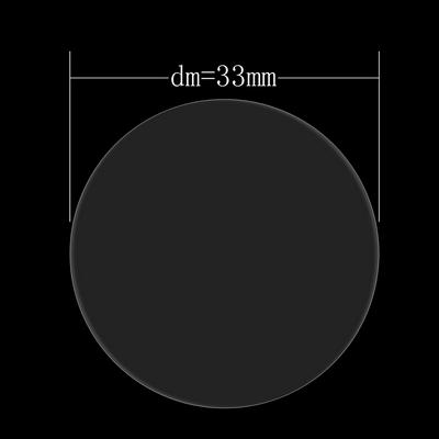 ENKAY Hat-Prince 9H 2.15D 0.2mm Diameter DM = 33mm Tempered Glass Screen Protector for Round Smart Watch Smatchwatch