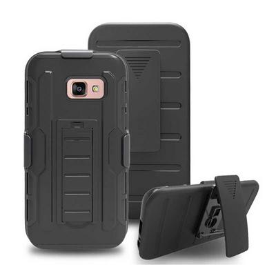 Detachable 3 in 1 Hybrid TPU + Hard PC Case with Stand for Samsung Galaxy A5 (2017) 