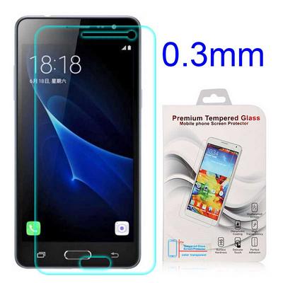 0.3mm Cambered Surface Tempered Glass Screen Protector for Samsung Galaxy J3 Pro  