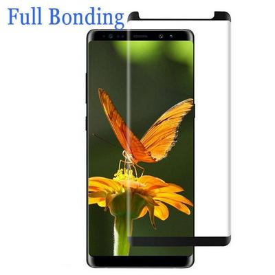 3D All-Glue Scaled-Down Version Full Screen Hot Bending Full Bonding Tempered Glass Screen Protector for Samsung Galaxy Note 8 - Black