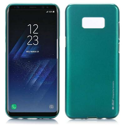 Mercury Goospery I Jelly Series Soft TPU Back Cover Case for Samsung Galaxy S8 / G9500 - Green