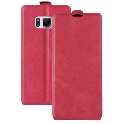 Vertical Flip PU Leather + Soft TPU with Magnetic Buckle and Card Holder Case for Samsung Galaxy S8 / G9500 - Nice