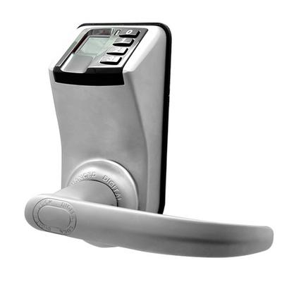 DIY-3398 Fingerprint Lock Biometric Digital Lock for Office/ Private Home Support up to 120 Fingerprints Memory &1 Password - Silver