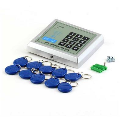 X1 Electronic RFID Proximity Entry Door Lock Access Control System for Home and Office with 10 Key Fobs 