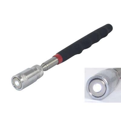 26" long Telescopic Magnetic Pick-Up Tool LED Flash Light Lift Magnet