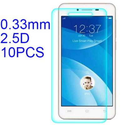 10Pcs 2.5D Lobo Material Tempered Glass with Korean Glue Screen Protector for VIVO V1  