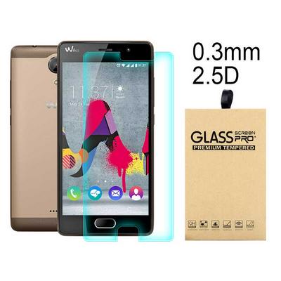 2.5D 0.3mm 9H ARC Surface Premium Tempered Glass Screen Protector Film for Wiko U Feel Lite