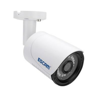 Escam PoE Camera QE07 Mini Bullet Camera Support Onvif 2.0 Dual Stream Waterproof 720P IP Camera