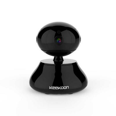 KK001 720P HD H.264 Megapixel Wireless WIFI IP Camera Baby Monitor Indoor CCTV - Motion Detection Camera Black