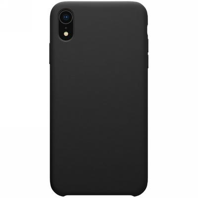 Nillkin Flex Pure Series Good Touch Feeling Solid Color Soft Silicone Back Cover Protective Case for iPhone XR 6.1 - Black