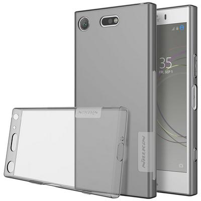 Nillkin Original Color Transparent TPU Back Cover Phone Case for Sony Xperia XZ1 Compact  - Grey