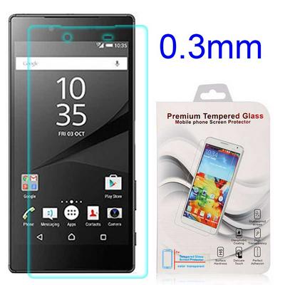 0.3mm 2.5D 9H Tempered Glass Screen Protector Protective Film for Sony Xperia Z5 Premium