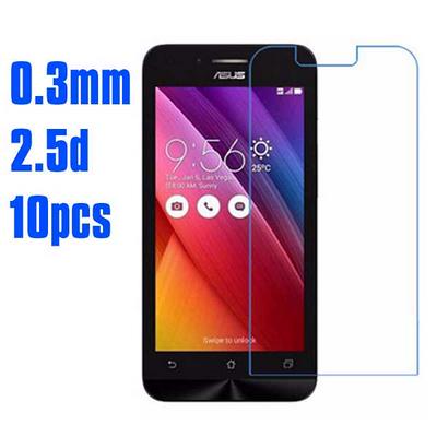 No Package 10pcs 0.3mm 2.5D Arc Edge AGC Japan Toyo Glue Tempered Glass Film for Asus ZenFone C ZC451CG