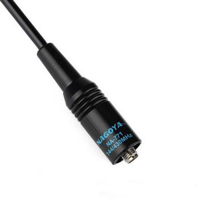 NA-771 SMA-F SMA-Female Soft Antenna Dual Band VHF/UHF 144/430MHz 2.15dB for Baofeng BF-888S BF-UV5RE Plus BF-666S Two Way Radio