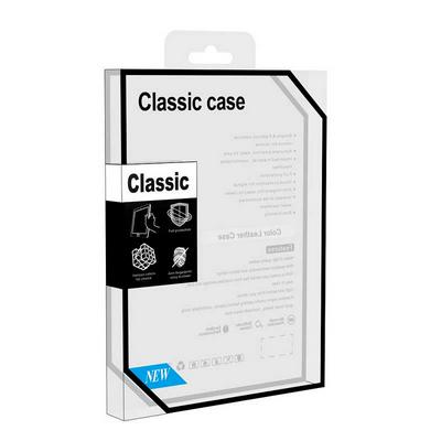 Classic Case Color Leather Case Transparent PVC Packing Box for iPad Mini Leather - Black
