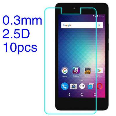 10Pcs 0.3mm 2.5D Tempered Glass Screen Protector Film for BLU Studio J2