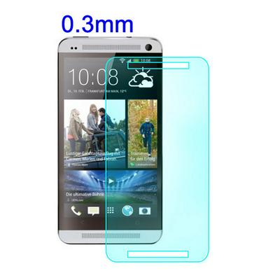 0.3mm Tempered Glass Screen Protector Flim for HTC One M7 - MOQ 5 Pieces