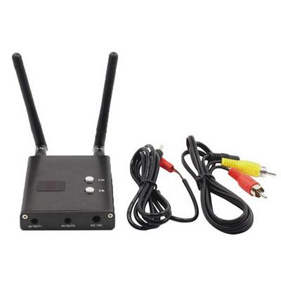 FPV 5.8G 48CH RD945 Dual Aerial Diversity Receiver with Power Supply and Charge Cable
