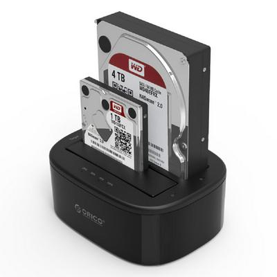 ORICO 6228US3 USB 3.0 SATA Dual-Bay Docking Station voor 2.5/3.5 inch HDD/SSD Meeting Offline Clone Functie 