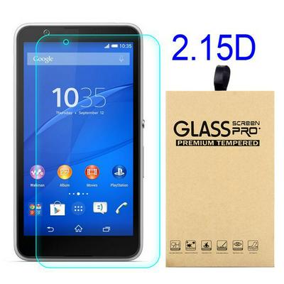 2.15D Arc Edge 9H Tempered Glass Anti- Crack Protector Film for Sony Xperia E4
