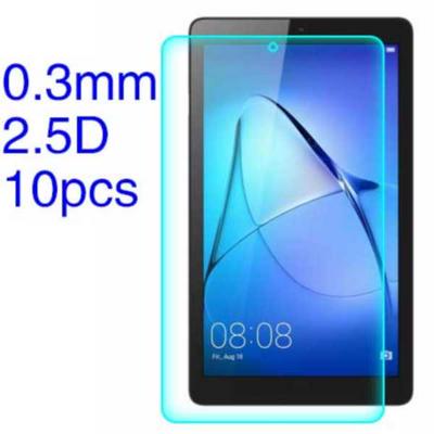 10Pcs 0.3mm 2.5D Tempered Glass Screen Protector Film for Huawei MediaPad T3 7.0