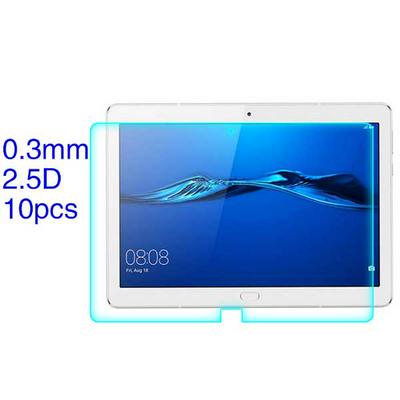 10Pcs 0.3mm 2.5D Tempered Glass Screen Protector Film for Huawei MediaPad M3 Lite 10