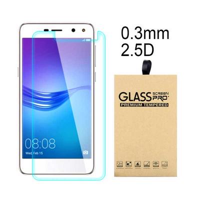 2.5D 0.3mm 9H ARC Surface Premium Tempered Glass Screen Protector Film for Huawei Y6 2017