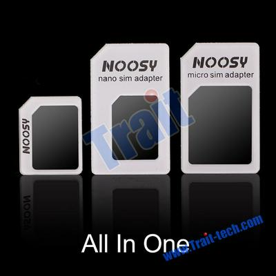 Noosy 3 in 1 High Quality Nano Sim Adapters