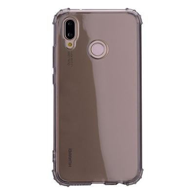 Anti-Drop Anti-Scratch Transparent Soft TPU Back Cover Protective Case for Huawei P20 Lite / Nova 3e - Black