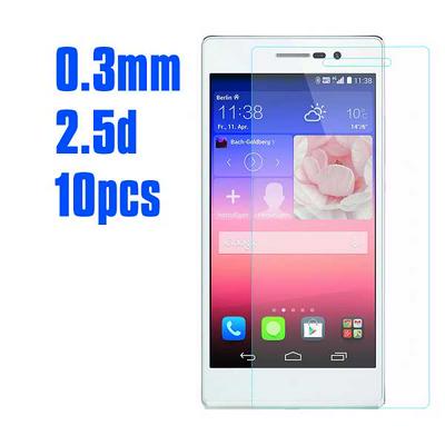 No Package 10Pcs 2.5D 0.3mm Premium Tempered Glass Screen Protector for Huawei Ascend P8