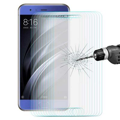 Enkay Hat-Prince 10Pcs 0.26mm 9H Hardness 2.5D Arc Edge Tempered Glass Screen Protector for Xiaomi Mi 6