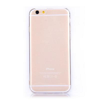 Ultra Slim High Transparent Soft TPU Back Cover Case for iPhone 6 / 6S - Transparent 