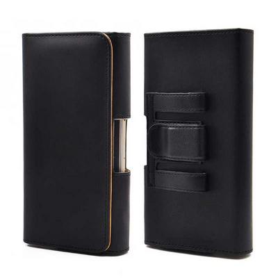 Book Waist Hanging Hanged Pouch Holder PU Leather Flip Cover Case Holster Bag for iPhone 6 6S 4.7 Inch