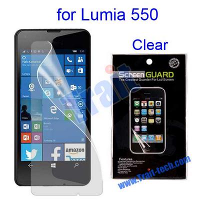 Ultrathin Clear Surface Anti-Scratch Fingerprint Free Screen Protector For Lumia 550