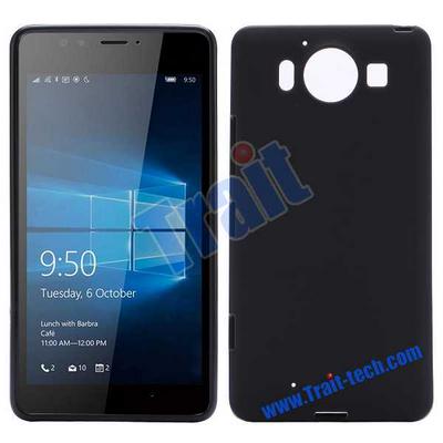 High quality ultra-thin Frosted TPU Soft Case Cover for Microsoft Lumia 950 Black