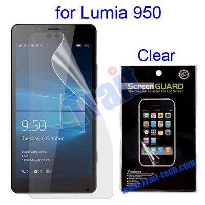 Ultrathin Clear Surface Anti-Scratch Fingerprint Free Screen Protector For Lumia 950